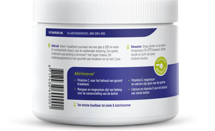 Vitakruid Atrimove® Glucosamine Chondroïtine MSM Complex (440 gr)