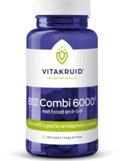 Vitakruid B12 Combi 6.000® met Actief Folaat Vitamine (120 smelttabletten)
