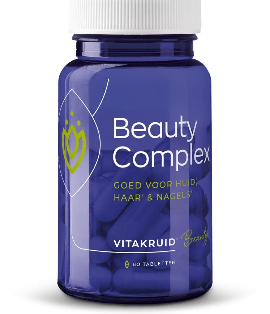 Vitakruid Beautycomplex met Keratine Hyaluronzuur & Biotine (60 tabletten)