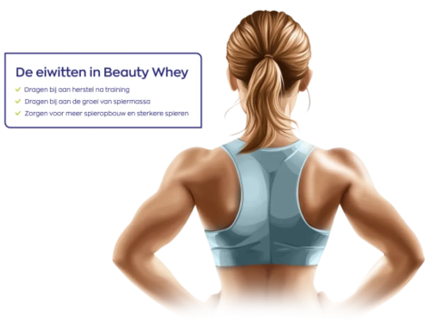 Vitakruid Beauty Whey Protein met 5 gr Collageen Solugel® (675 gr)
