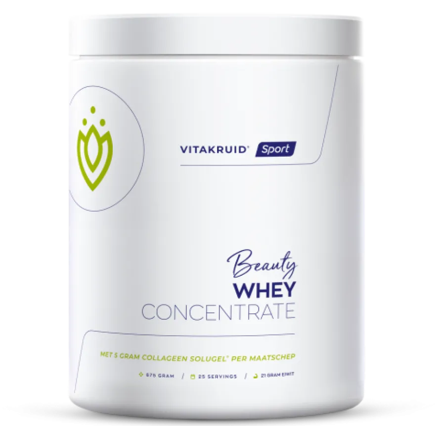Vitakruid Beauty Whey Protein met 5 gr Collageen Solugel® (675 gr)