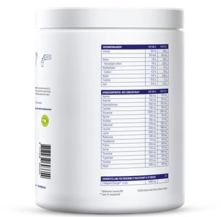 Vitakruid Beauty Whey Protein met 5 gr Collageen Solugel® (675 gr)