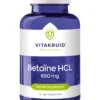 Vitakruid Betaïne HCL 650 mg (120 tabletten)