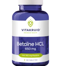 Vitakruid Betaïne HCL 650 mg (120 tabletten)