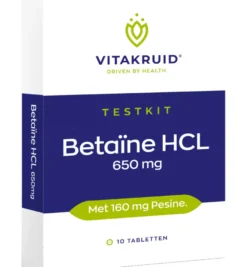 Vitakruid Betaïne HCL Testkit (10 tabletten)