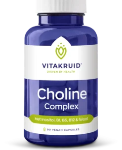 Vitakruid Choline Complex met Inositol, B1, B5, B12 & Folaat (90 vega capsules)