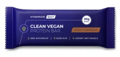 Vitakruid Clean Vegan Protein Bar – Apple Cinnamon (1 stuk)