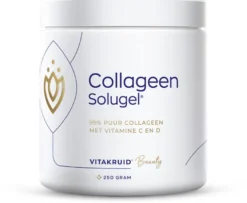 Vitakruid Collageen Solugel® Poeder met Vitamine C & D (250 gr)