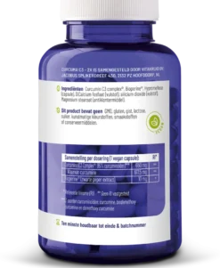 Vitakruid Curcuma C3-2X (95% Curcuminoïden) met Bioperine® 120 (120 vega capsules)