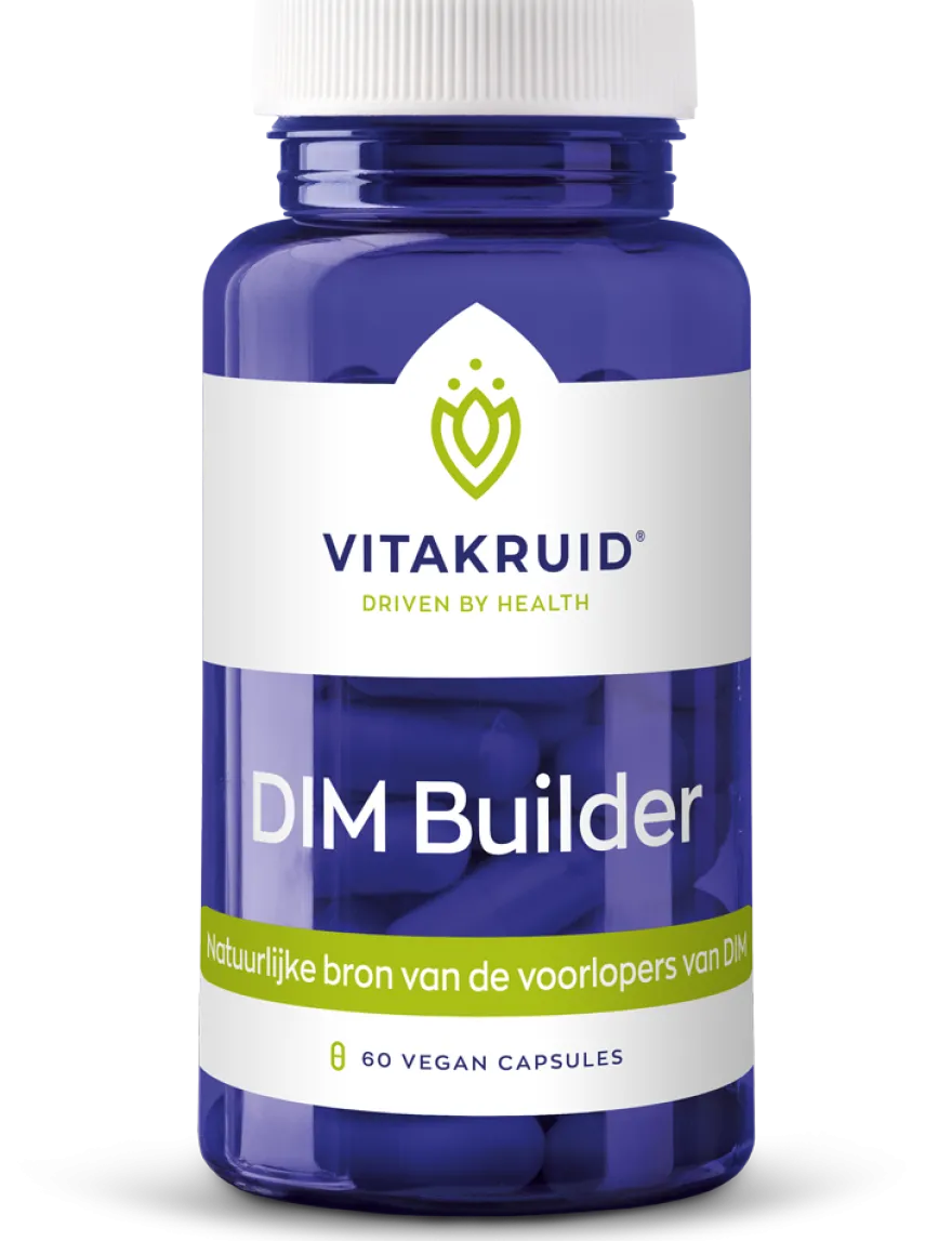 Vitakruid DIM Builder 400 mg Broccolikiem Extract Hiactives® (60 vega capsules)
