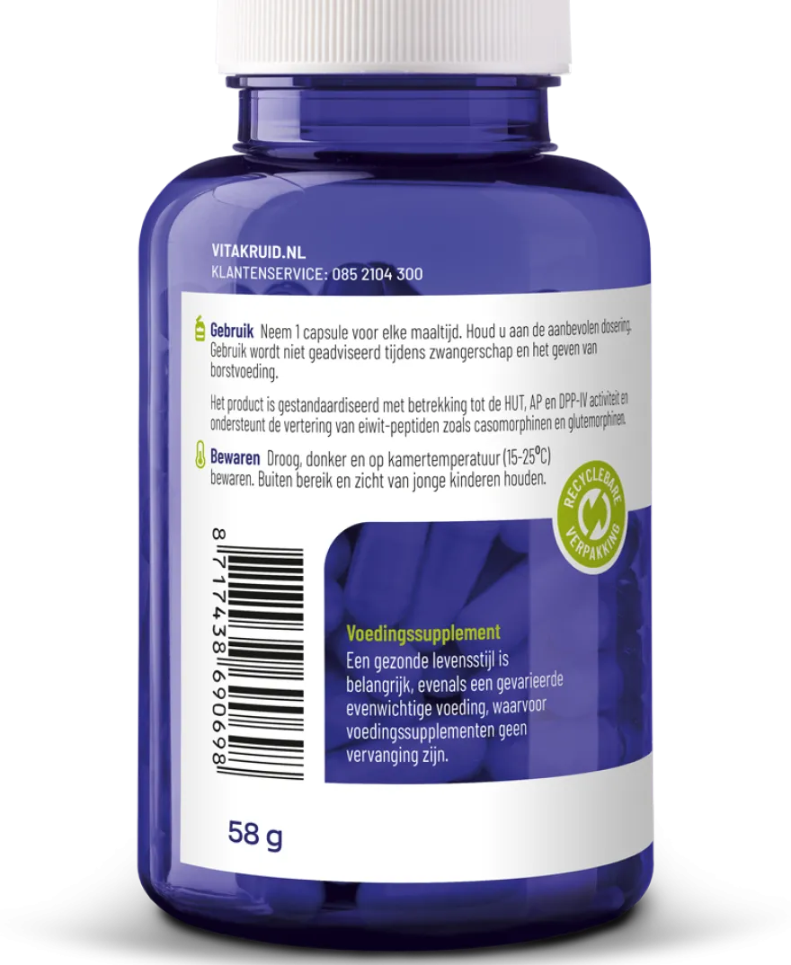 Vitakruid DPP-IV Ultimate Biocore® Optimum Complete Enzymen (180 vega capsules)