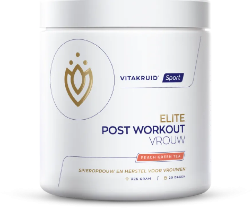 Vitakruid Elite Post Workout Vrouw BCAA 4:1:1 & Elektrolyten (325 gr)