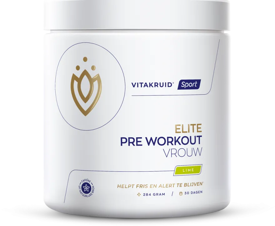 Vitakruid Elite Pre Workout Vrouw (284 gr)