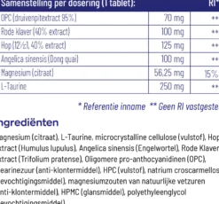 Vitakruid Feminosan Overgang Complex Rode Klaver & Hop (90 tabletten)