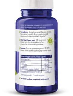Vitakruid Groene Thee & Bioperine® >50% EGCG >80% Catechines (60 vega capsules)
