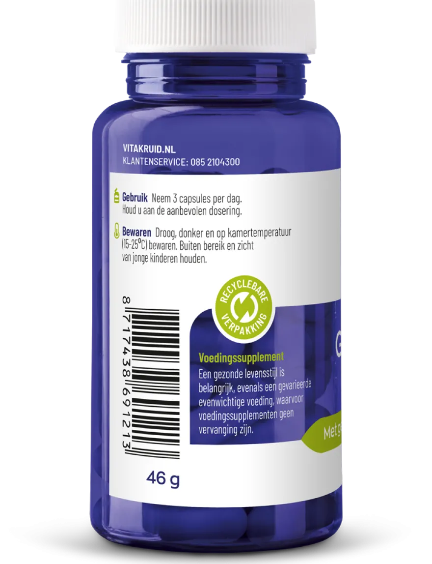 Vitakruid Groenlipmossel Extract & Ovomet Eierschaalmembraam (90 vega capsules)