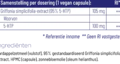 Vitakruid 5-HTP 100 mg (60 vega capsules)
