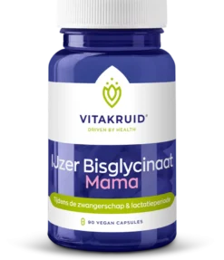 Vitakruid IJzer Bisglycinaat Mama (90 vega capsules)