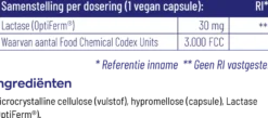 Vitakruid Lactase Enzym Optiferm® 3.000 FCC (90 vega capsules)