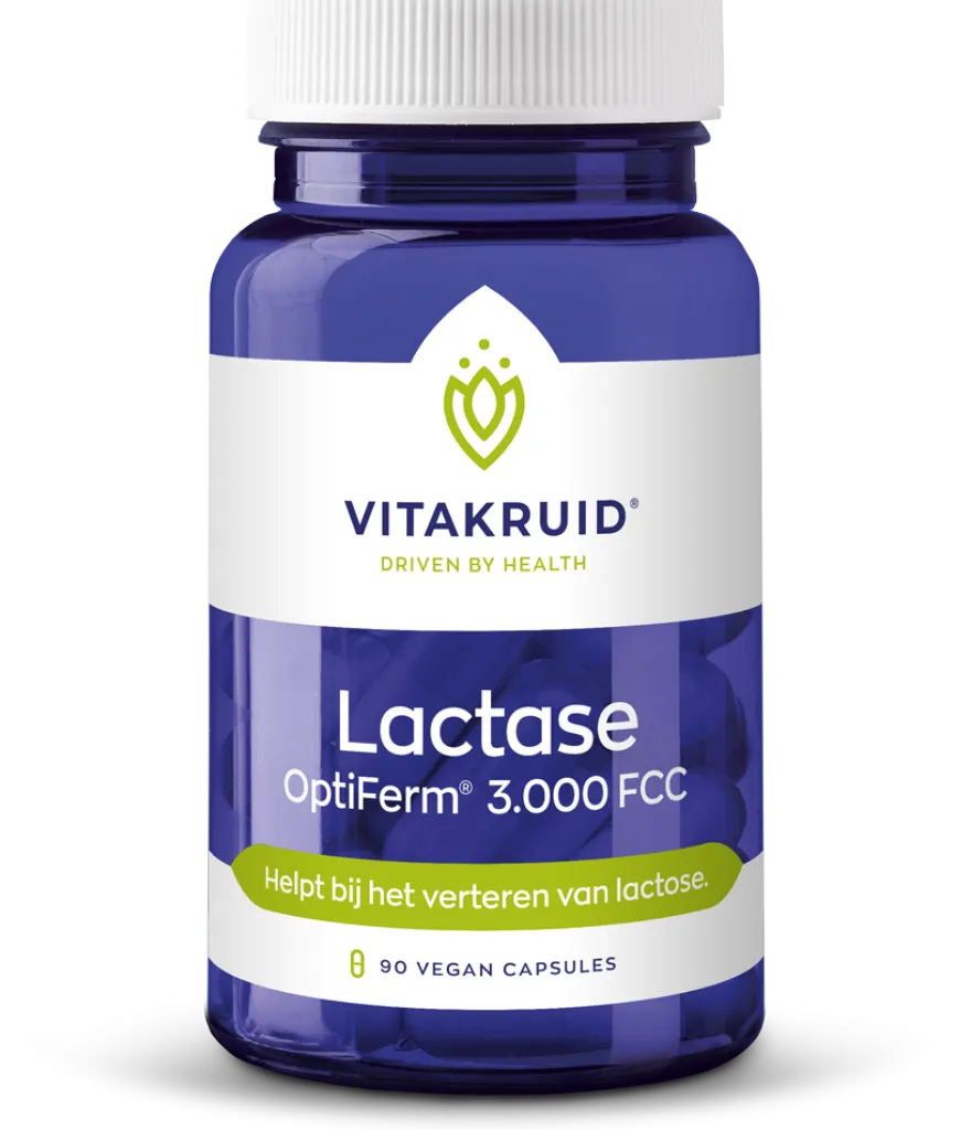 Vitakruid Lactase Enzym Optiferm® 3.000 FCC (90 vega capsules)
