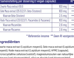 Vitakruid Maca Complex (90 vega capsules)