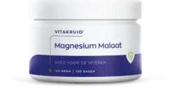 Vitakruid Magnesium Malaat met Vitamine B6 (P-5-P) (120 gr)