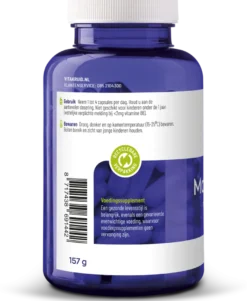 Vitakruid Magnesium Tauraat met Vitamine B6 (P-5-P) (180 vega capsules)