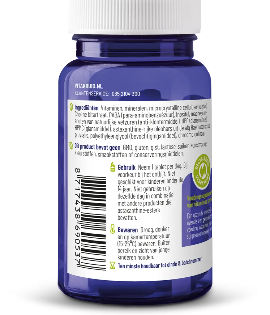 Vitakruid Multi Dag HD (30 tabletten)