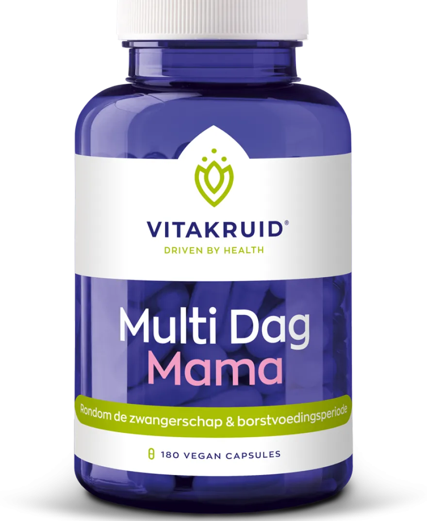 Vitakruid Multi Dag Mama Vegan (180 vega capsules)