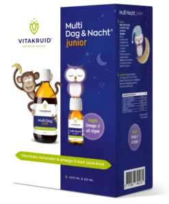 Vitakruid Multi Dag & Nacht Junior 100% Vegan (300 + 60 ml)