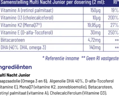 Vitakruid Multi Nacht Junior 100% Vegan (60 ml)