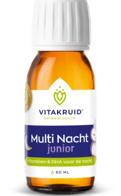 Vitakruid Multi Nacht Junior 100% Vegan (60 ml)