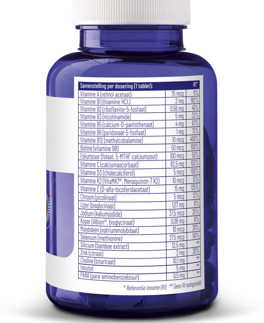 Vitakruid Multi One-a-day Junior (90 kauwtabletten)