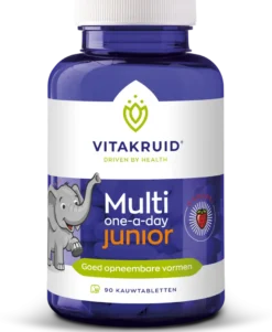 Vitakruid Multi One-a-day Junior (90 kauwtabletten)