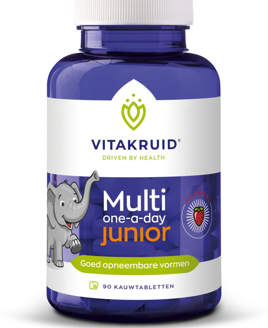 Vitakruid Multi One-a-day Junior (90 kauwtabletten)