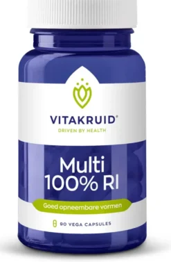 Vitakruid Multi 100% RI (90 vega capsules)