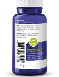 Vitakruid Osta K2 & D3 Algae met Calcium & Magnesium (90 tabletten)