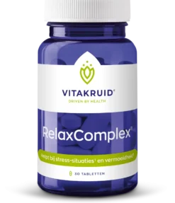 Vitakruid Relaxcomplex Oa Magnesium Tauraat & Vitamine D3 (30 tabletten)