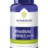 Vitakruid Rhodiola Extract 500 mg 3% Rosavin 1% Salidroside (60 vega capsules)