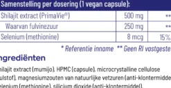 Vitakruid Shilajit 500 PrimaVie (60 capsules)