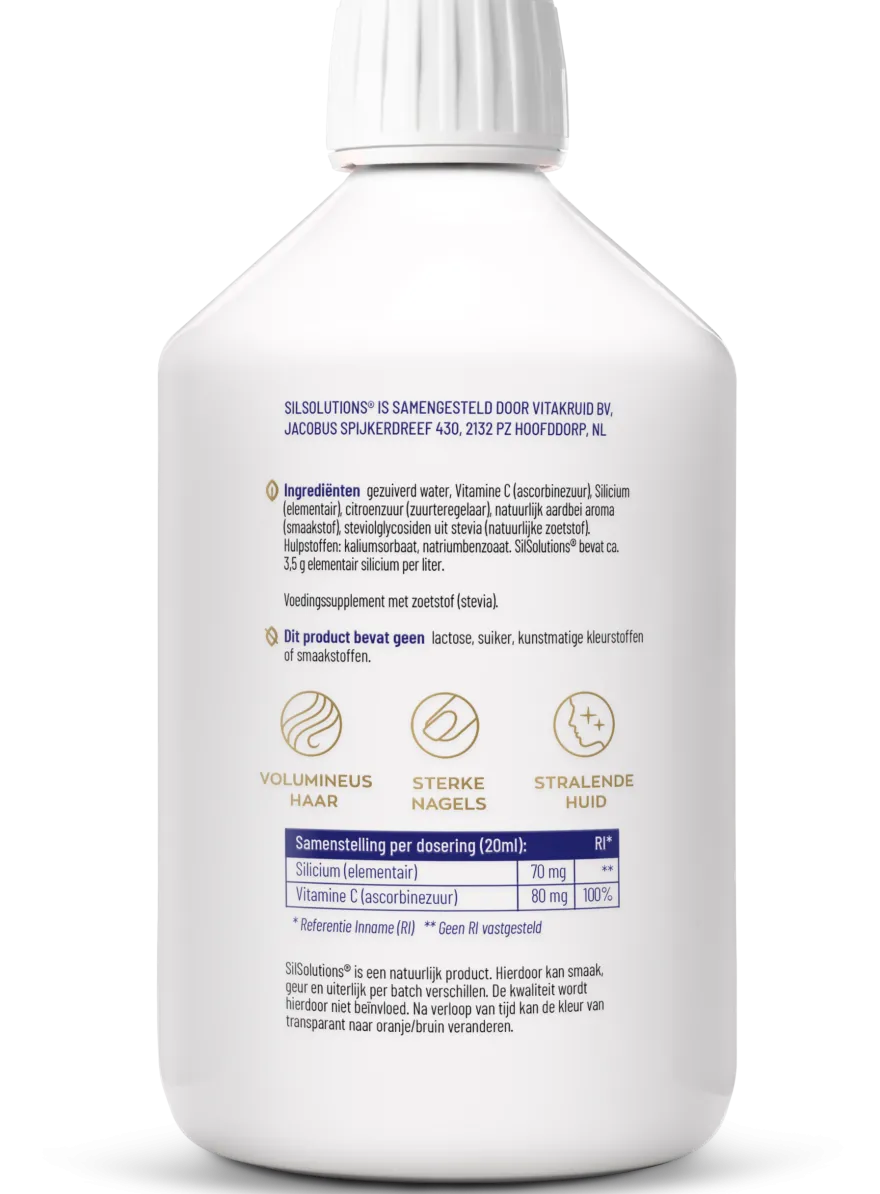 Vitakruid Silsolutions 500 – Aardbei (500 ml)