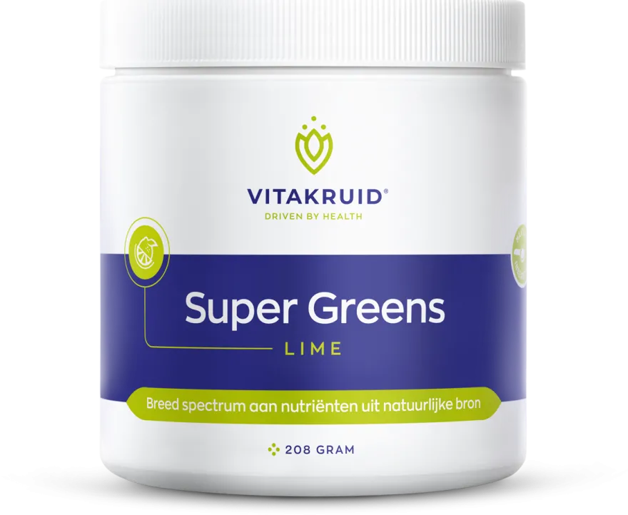 Vitakruid Super Greens Lime (208 gr)