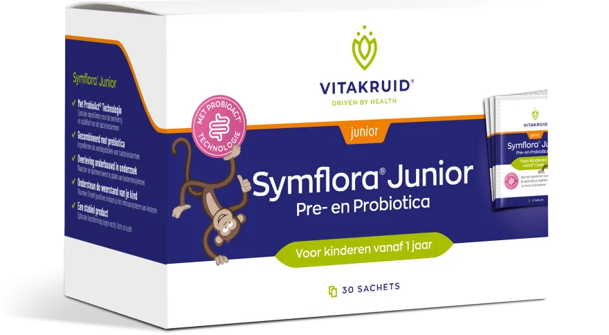Vitakruid Symflora® Junior Pre- en Probiotica voor Kinderen (30 zakjes)