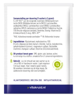 Vitakruid Symflora® Junior Pre- en Probiotica voor Kinderen (30 zakjes)