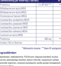Vitakruid Symflora® Original Pre- en Probiotica 8 Stammen (30 zakjes)