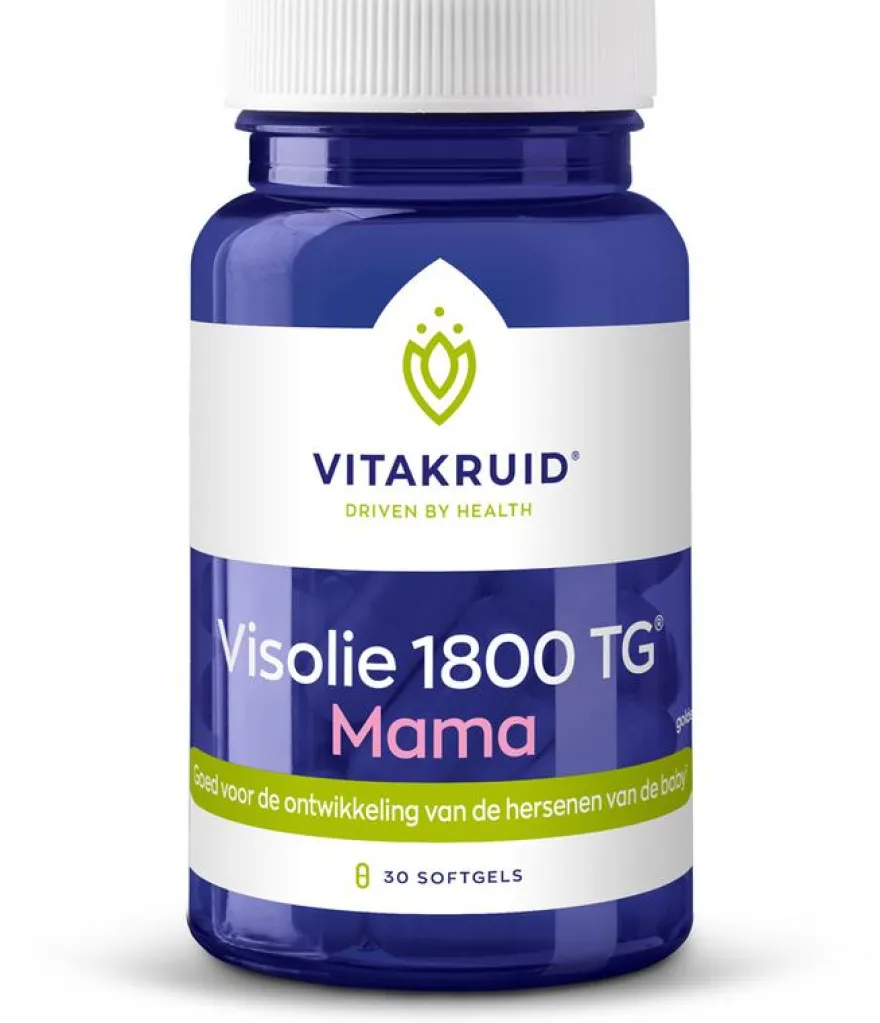 Vitakruid Visolie 1800 TG Mama (30 softgels)