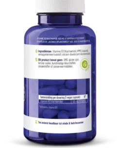 Vitakruid Vitamine B3 Niacinamide 500 mg Flush Free (90 vega capsules)