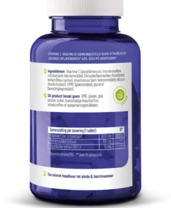Vitakruid Vitamine C 1000 mg met Bioflavonoïden & Rozenbottel (180 tabletten)