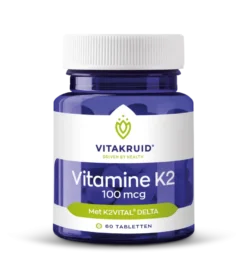 Vitakruid Vitamine K2 100 mcg K2Vital® Delta (60 tabletten)