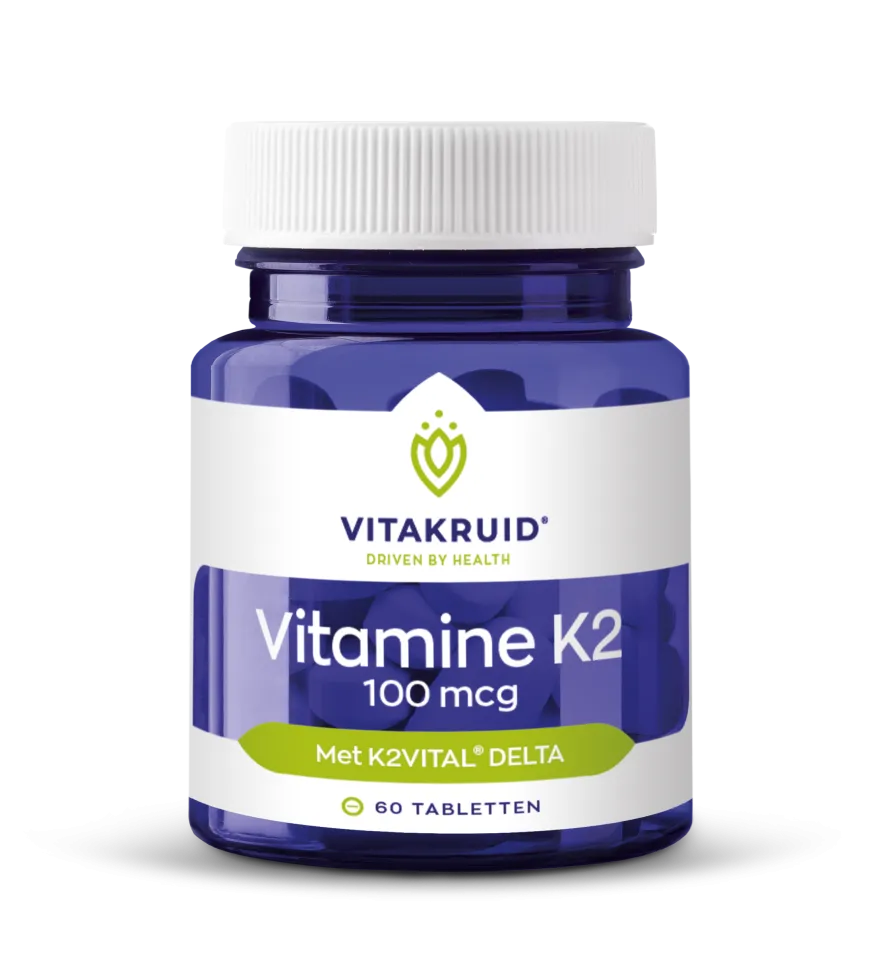Vitakruid Vitamine K2 100 mcg K2Vital® Delta (60 tabletten)